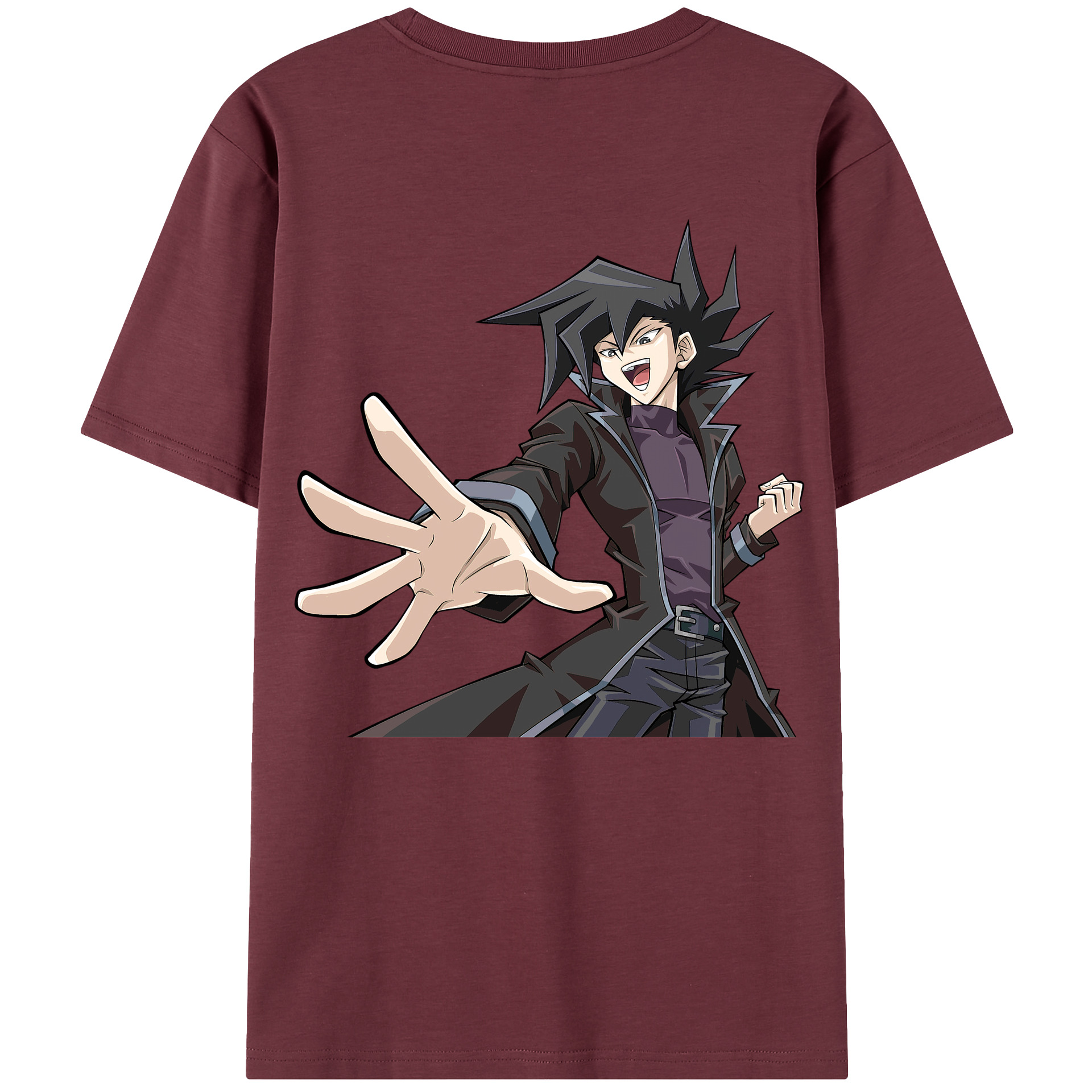 （画像用） 遊☆戯☆王 Yu-Gi-Oh! 綿100％半袖Tシャツ（背面プリント）